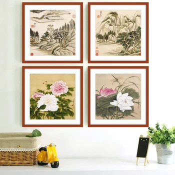 Kinesisk maleri stue plakater vægmalerier hjem dekoration soveværelse lærred maleri