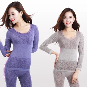 2020 Nye Hot-salg Hjem Modal Nattøj Taljen Slank Problemfri skønhedspleje Tøj Termisk Undertøj Kvinder Long Johns