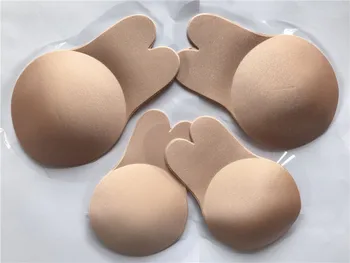 Silikone Lim Kvinder Usynlige Push-Up Bh ' N ipple Dække Bryst Pasties Genanvendelige Lift Op Tape Kanin Stropløs Bh 4xl 5xl