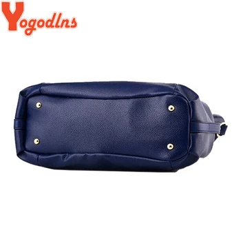 Yogodlns Designer Kvinder Håndtaske Kvindelige PU Læder Tasker Håndtasker Damer Bærbare skuldertaske Kontor Damer Hobos Taske Totes