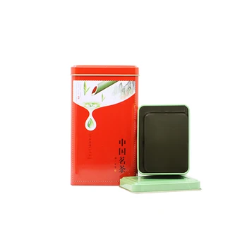 Xin Jia Yi Emballage Metal Te Tin Box Nyt Design Bambus Te Tin Bokse Stor Størrelse Te Poser Tin Gave Pakke Kasser Hot Salg