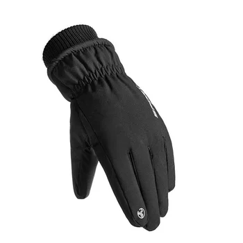 Ski handsker mænd er vandtæt og kold-bevis plus velvet fortykkelse udendørs sport varm vinter ridning handsker vindtæt