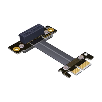 Højre Vinkel PCIe 3.0 x1 til Udvidelse Kabel-8G/bps Data ved Høj Hastighed PCI Express-Riser Card Extender båndkabel 90 Graders R11SL