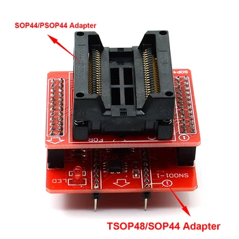 2018 Nyeste Originale TSOP48 IC-Adapter+SOP44 IC-Adapter Til MiniPro TL866CS TL866A TL866II Universal Programmør Gratis Fragt