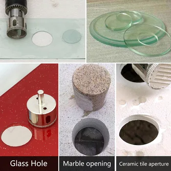 28Pcs 6-50mm Diamant Bore-Bit Brug for Glas Fliser Marmor, Granit Core hulsav Bor Elektriske Bore-Værktøj Til Magten