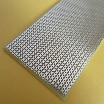 3pcs/meget Enkelt Side FR4 Glasfiber 6x14cm Stripboard Veroboard vero kredsløb prototyping breadboard papir pcb platine