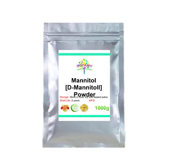 100-1000g. Naturligt sødemiddel fødevaregodkendt 99% mannitol pulver, IOS og GMP-produktion, der importeres fra Kina-D-Mannitol
