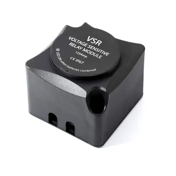 Spænding Sensor Relæ (VSR) 12V 125Amp IP67-Automatisk charing relæ for at undgå dødt batteri