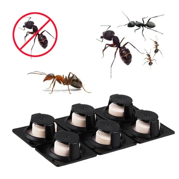 6stk/Masse Ant Ant Agent Drab Pulver Agn Myrer Afvisende Repeller Fælde Killer Skadedyrsbekæmpelse Ødelægge Ant Hexapod Skadedyr Dræbe Agn
