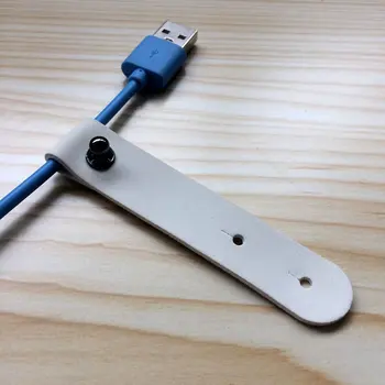 5pcs/masse Hovedtelefon Ledning Indehaveren Hovedtelefon Kabel-Wire Arrangør USB Oplader Kabel-Winder Bedste Gave