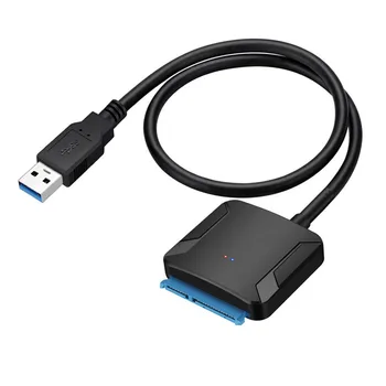 USB 3.0 og SATA Adapter Omformer Kabel-USB3.0 5Gb Converter for Samsung Seagate WD 2.5 3.5 HDD med en SSD-Adapter til BTC Miner Minedrift