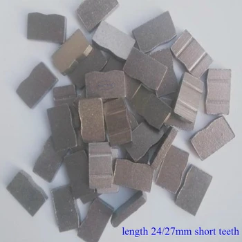 NCCTEC Diamant-segmenter tænder tand hoveder for Diameter 24