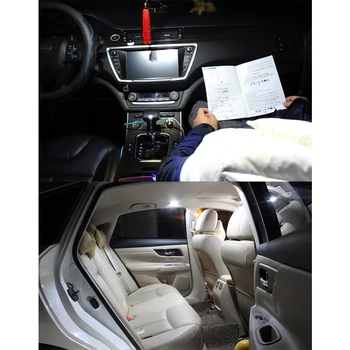 4stk Hvid Ingen fejl LED Bil Interiør læselamper For Toyota Prius 20 30 40 NHW20 ZVW30 ZVW40