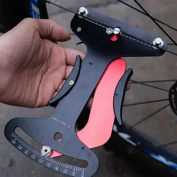 Cykel Korrektion Af Spænding Meter Wire Sæt Hjul Mountainbike Rim Justering Aluminium Legering 35DC26