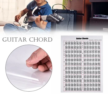 Skala Lektioner Værktøj Motion Akustisk El-Guitar Akkord Diagram Faner Let At Anvende Musik Læring Fingering Diagram Reference