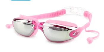 Ny Professionel Svømning Beskyttelsesbriller, Anti-Tåge UV-Justerbar Plating Mænd Kvinder Vandtæt Silikone Briller Voksen Briller