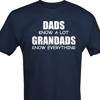 Brand 2019 Nye T-Shirt Mand Fædre Kender En Masse Grandads Vide Alt Personlig Bedstefar T-Shirt Granpa Far selskab t-Shirt