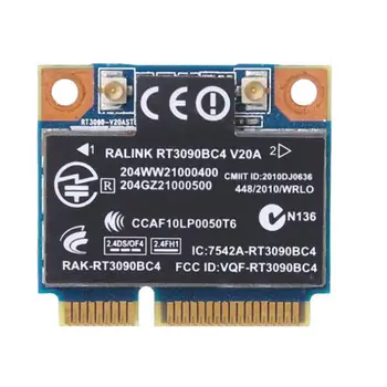 Ralink RT3090BC4 Halvdelen Mini-PCI-e Trådløse WLAN Bluetooth4.0 Wirsless Kort SPS 602992-001 til HP CQ42 CQ62 4320S 4420S 4720S
