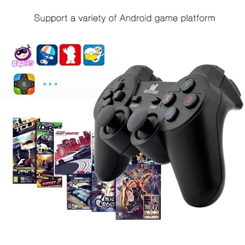 DATA FROG 2 Spillere 2,4 G Trådløse Gamepad Controller Til Android Smart Telefon Joysticket Til Android TV Box Til PC Joysticks