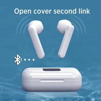 Original J4 Pro Trådløse Bluetooth Hovedtelefoner Led-Skærm TWS Gaming Touch HIFI Sports-Headset Smart Vandtæt Øretelefoner