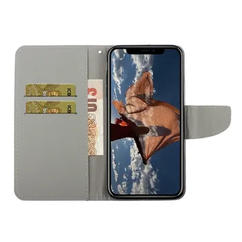 For Xiaomi Redmi 8 7A 8A 9 9A 9C Wallet Læder taske Tegneserie Kat Flip Stå for Redmi Bemærk, 8T 7 8 Pro Cover Mobil Telefon Taske