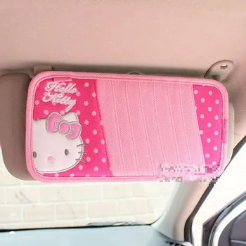 Pink kat Styling Tilbehør til Bilen Bil Indvendige Gear Dækker sikkerhedsseler CD cover Talje pude rattet dække pude