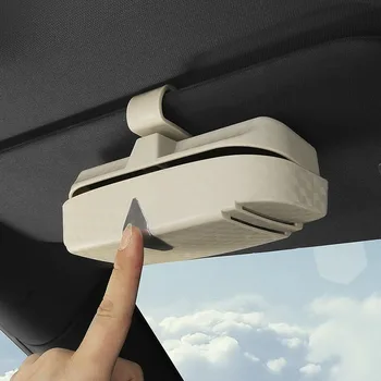 Nye Briller Sag I 2020, Bil Briller Klip Box Car Magnet Solbriller Ramme Opbevaringsboks Auto Tilbehør Tilbehør Til Udsmykning
