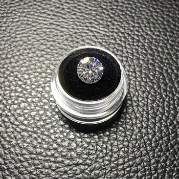 8mm EF farve Moissanite runde Strålende fremragende skære løs perler 2ct carat Smykker, Perler, Sten Ring DIY materiale