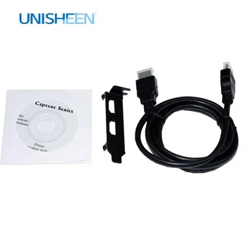 Unisheen Gratis Driver 4K Capture Kort UHD PCIe-VIDEO CAPTURE Spil Streaming Live Stream Udsendelsen OBS/vMix/Wirecast/Xsplit