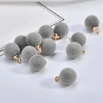 Nye vinter stil 50stk/masse farve strømmer geometri runder bolde form resin perler diy smykker øreringe/beklædningsgenstand vedhæng tilbehør