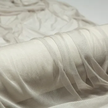 21 Farver:Australien Importeret elastisk ren silke mesh/hul stof,god drapere syning til kjole,nederdel,bluse,håndværk af værftet