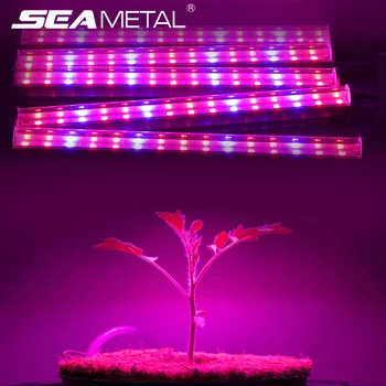5pcs Led vækst Lys 6W Lamper Til Planter Fulde Spektrum Phyto-Lampe Led-Sætteplante Lys Indendørs Plante, der Vokser Drivhuset Blomst Lampe