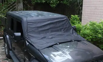 Bilen Dækker for Jeep Wrangler JL 2018 2019 Forruden Parasoller Foran Vinduet Anti Sne UV-Stråler solskærm Bil Udvendig Tilbehør