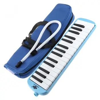 32-Tasten Harmonica Melodika Undervisning Instrument med Deluxe bæretaske til Nybegynder tangentinstrumenter