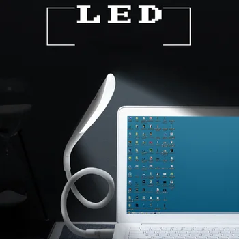Bærbare LED at Læse Bogen Lys Med Aftagelig Fleksibel Klip USB-Genopladelige Lampe Til Bærbare e-bogs Læsere LED Lys Bog