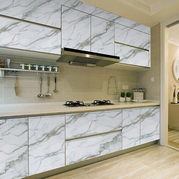 3m køkken selvklæbende vandtæt og olie-bevis imiteret marmor mærkat tapet soveværelse dekoration tapet mursten mønster