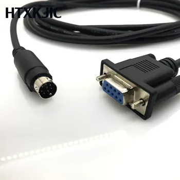 Db9-rs232 til mini din 8p male kabel til plc-programmering 1761-cbl-pm02