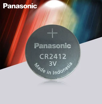 Nye Panasonic Oprindelige 3V knapcelle Batteri CR2412 Lithium Coin watch nøglevedhæng Batteri Til swatch ur