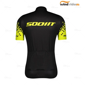 2021 Scottful Mænds tøj Jersey kortærmet Team Race Uniform Summer Quick-Dry maillot ciclismo hombre Mode Tøj