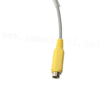 Kompatibel med MEK MP700, MP800 Spo2 adapter kabel , Runde 7pin M ->DB9F , L=2,5 M