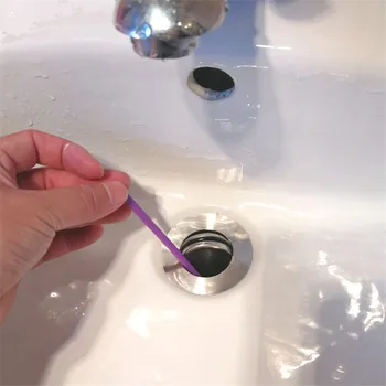 Wonderlife blå 12Pcs/set Sani Pinde spildevand dekontaminering til deodorant, køkken toilet med badekar drain cleaner kloak