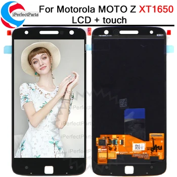 2560*1440 For Motorola MOTO Z lcd-Droid Udgave XLTE XT1650 xt1650-03 LCD-Skærm Touch screen Digitizer Fuld Montering + værktøjer