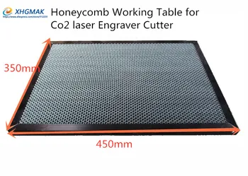 350*450 mm aluminium laser honeycomb honeycomb table platform laser maskindele særlig honeycomb for plademateriale