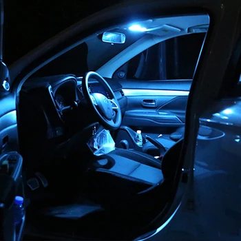 7pcs fejlfri Auto LED Pærer Bil Indvendigt lys Kit Til Citroen C5 2008-Dome Reading Light Kuffert Lamper