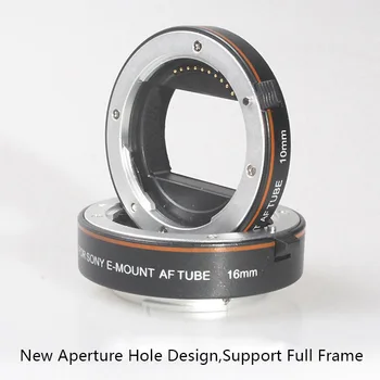 CM-MIG-AFSMII Metal-AF Auto Focus Macro Extension tube set til Sony E-Mount-Kamera NEX 3/3N/ 5/ 5N/5R/A7/A7R/A7S Full Frame