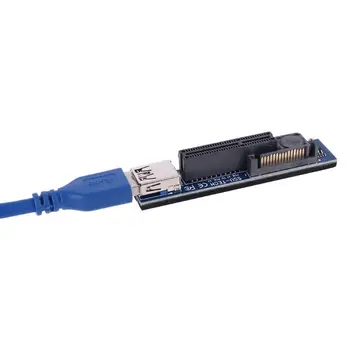 Raiser NVME M. 2 til PCI-E X4-Kort Udvidelse Port-Adapter udvidelseskort Grafikkort PCIE-Stik Extender