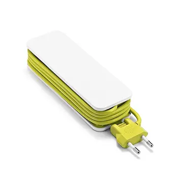 EU-stikdåse Med 4 USB-Bærbare Udvidelse Socket Euro Plug med 1,5 m-Kabel, Rejse Adapter USB Smart Telefon Oplader Desktop-Hub