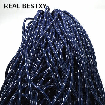 REAL XY 10m/masse, ca 4mm Farvet Stof Snor Reb String Smykker Snore til Halskæder, Armbånd, Smykker at Gøre Leverancer