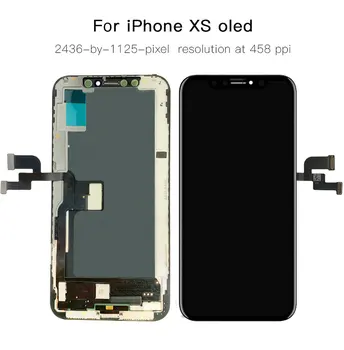 10STK/MASSE AAA+++ Til iPhone X XR XS MAX Skærm Udskiftning Med OLED-Forsamling Display LCD-Ingen Døde Pixel