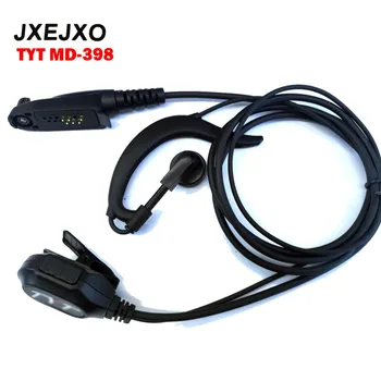 JXEJXO Oprindelige G-form ear hook-ørestykke øretelefon til TYT MD398 MD-398 To-vejs radio Perfekt lyd kvalitet Høj og Klar stemme S0